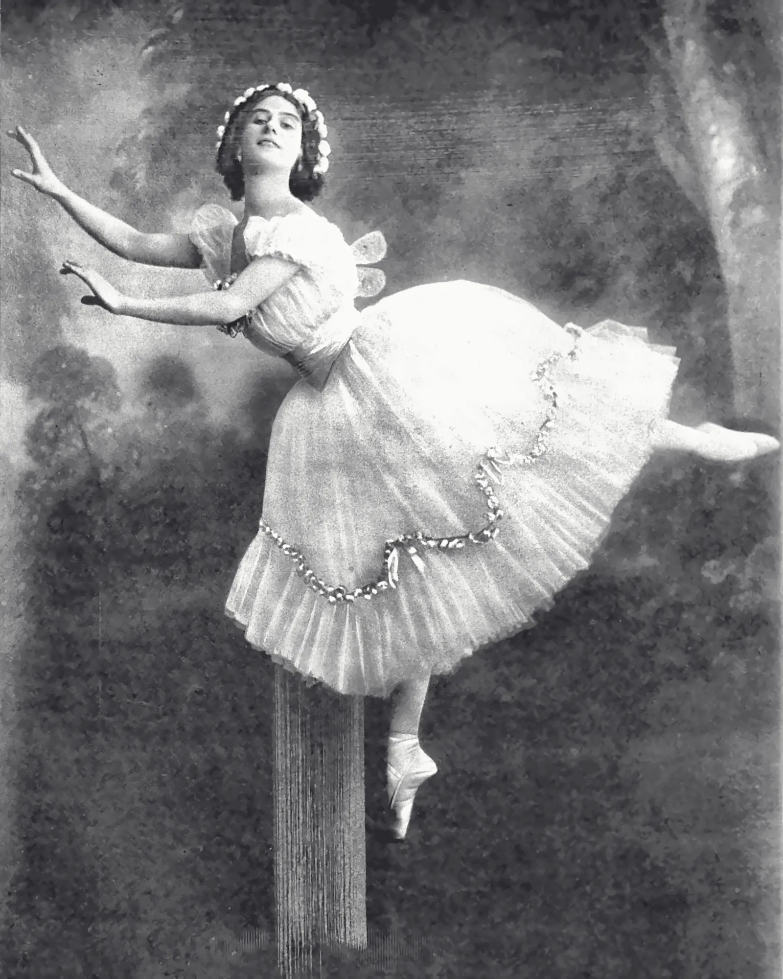 Anna Pavlova in het ballet Paquita, 1914